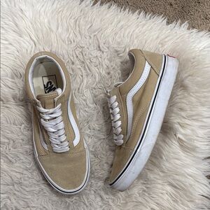 Vans Old Skool Skate  Shoe - Tan Unisex M 6.5 W 8
721356 Low Top Lace Up Skate